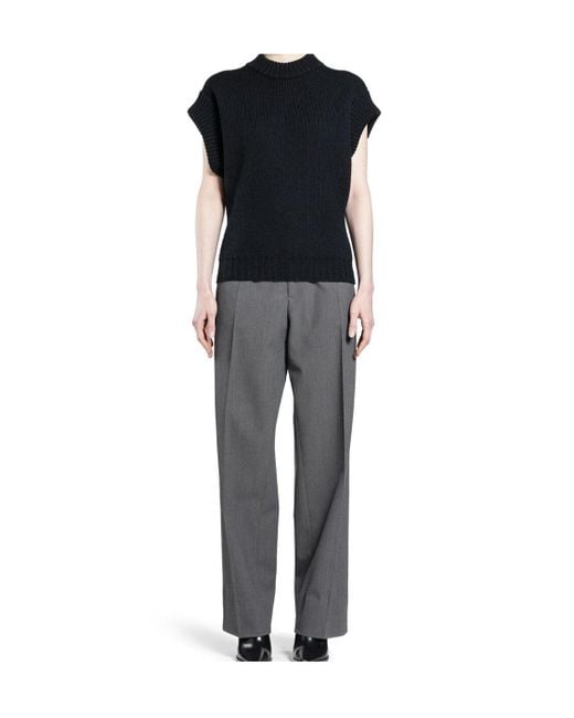 Bottega Veneta Black Knitted Vest