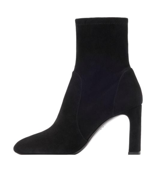 Stuart Weitzman Black Babette Bootie 85