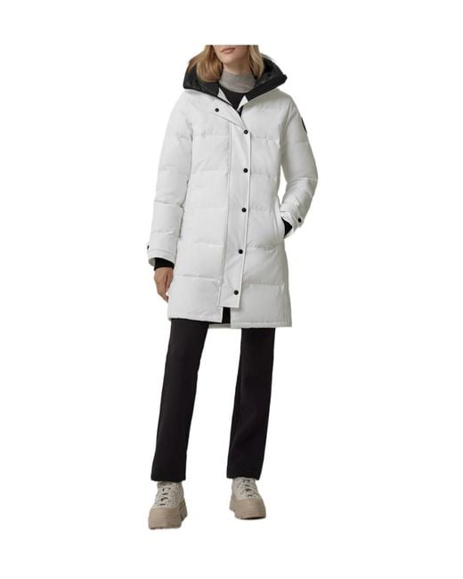 Canada Goose Gray Shelburne Padded Parka Jacket