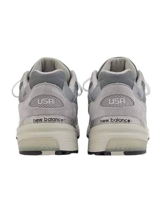 New Balance Gray 992 Core Sneakers for men
