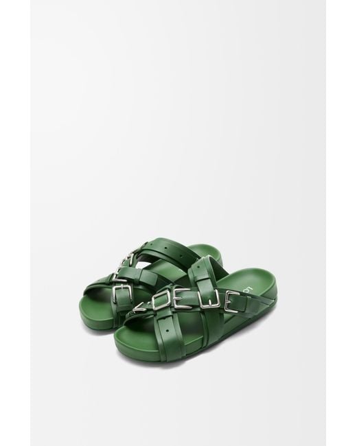 Loewe Green Type Fussbett Sandal for men