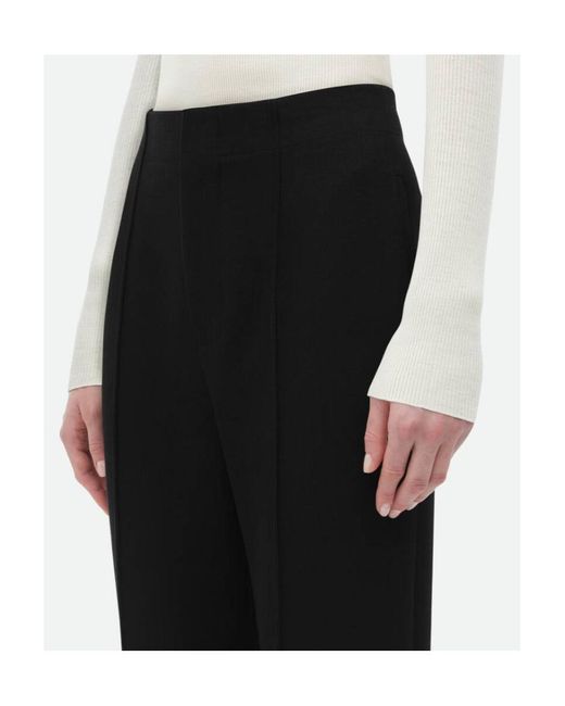 Bottega Veneta Black Structured Stirrup Pants