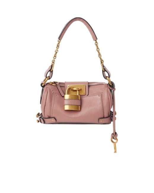 Chloé Pink Chloé Paddington Shoulder Bag