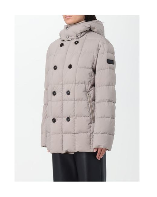 Fay Gray Quilted Hooded Coat for men