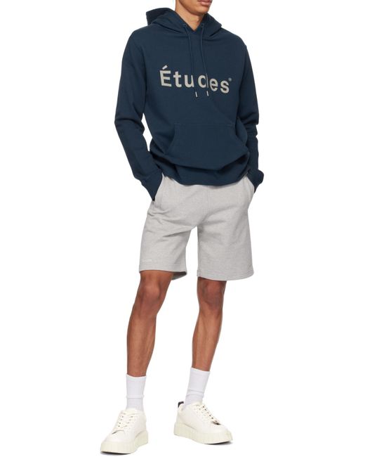 Etudes Studio Blue Hoodie for men