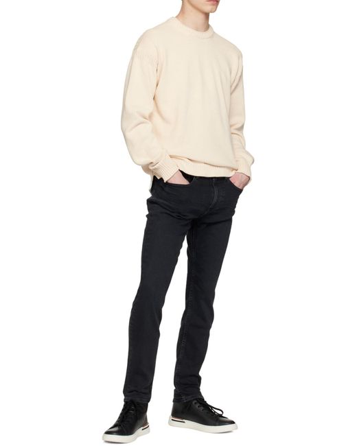 Boss Black Mid-Rise Slim-Fit Jeans for men