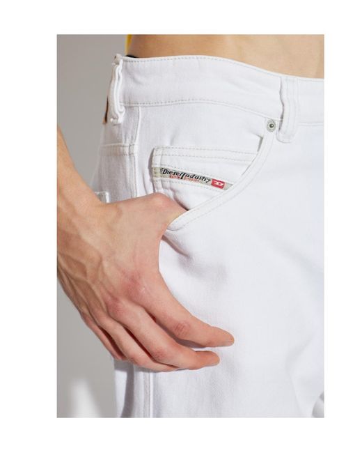 DIESEL White 1993-D-Vyl Jeans for men