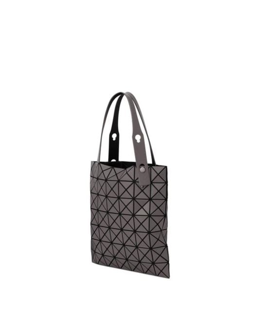 Issey Miyake Black Prism Matte Top Handle Bag for men