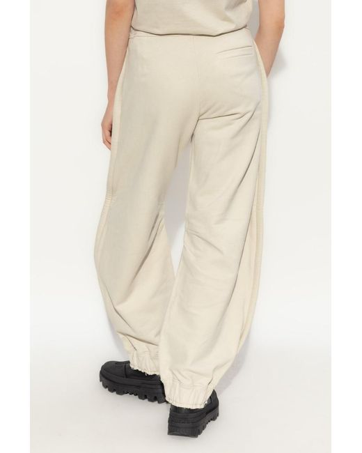 Moncler Natural X Willow Smith Logo Patch Track Pants