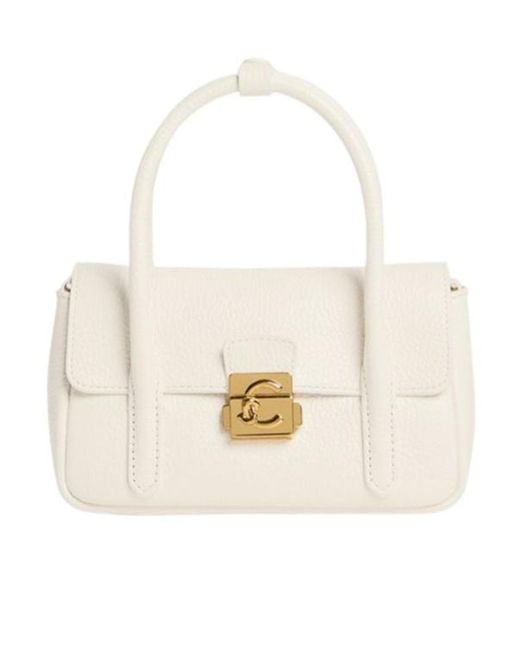 Coccinelle Natural C-Me Lock Mini Tote Bag