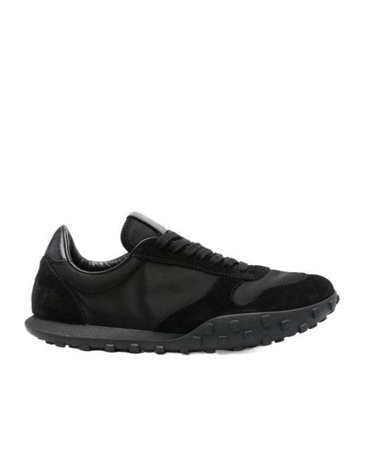 Jil Sander Black Lace-Up Sneakers for men