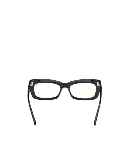 Tom Ford White Eyewear Cat-Eye Frame Glasses