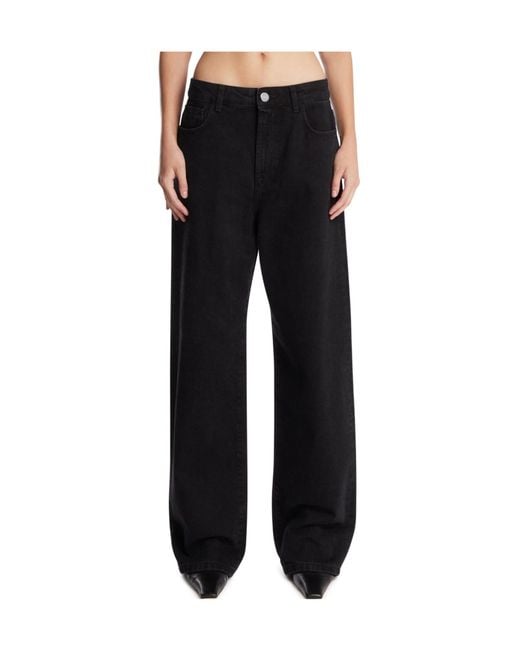 Rohe Gray Wide-Leg Jeans