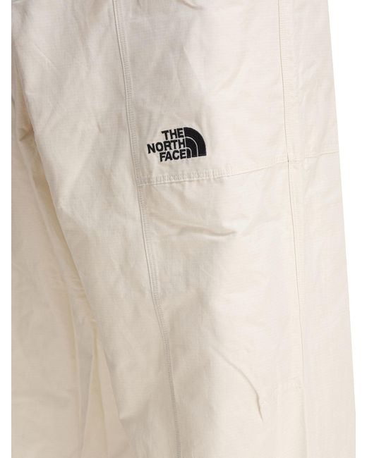 The North Face Natural Logo Embroidered Elastic Waist Pants for men