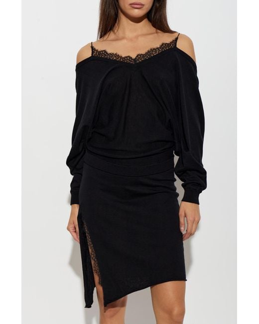 IRO Black Spaghetti Strap Dress