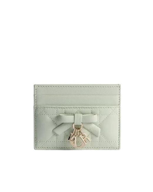 Dior Gray Lady Freesia Card Holder