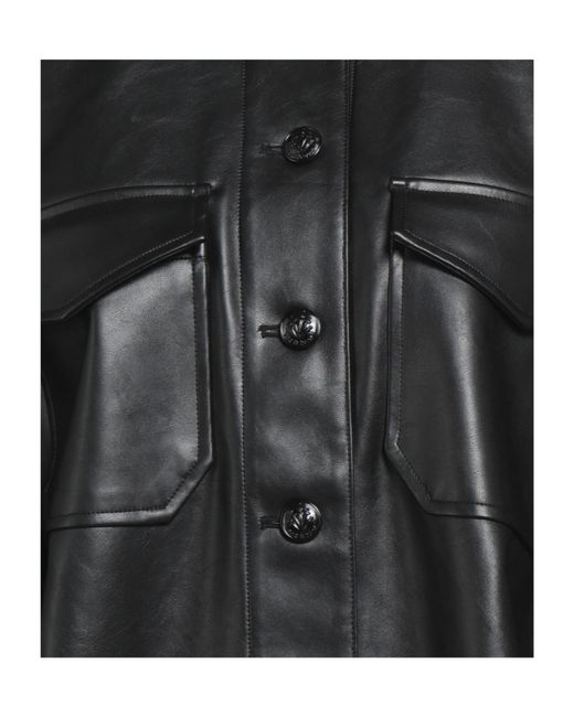 Rag & Bone Black Classic Collar Minimalist Long Sleeve Shirt