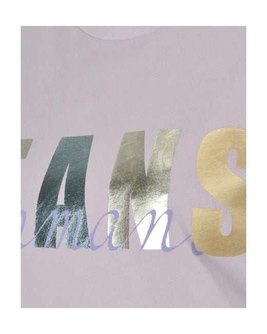 Armani Jeans Gray Item O-Neck Short-Sleeved T-Shirt