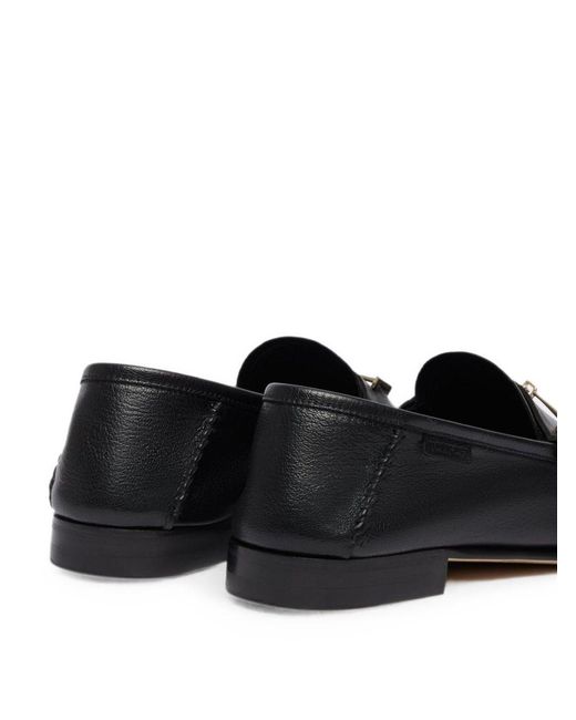 Tom Ford Black Round-Toe Loafers for men
