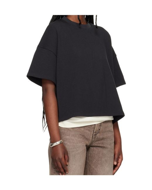Fear Of God Black Crew-Neck T-Shirt