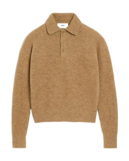 AMI Natural T-Shirts And Polos for men