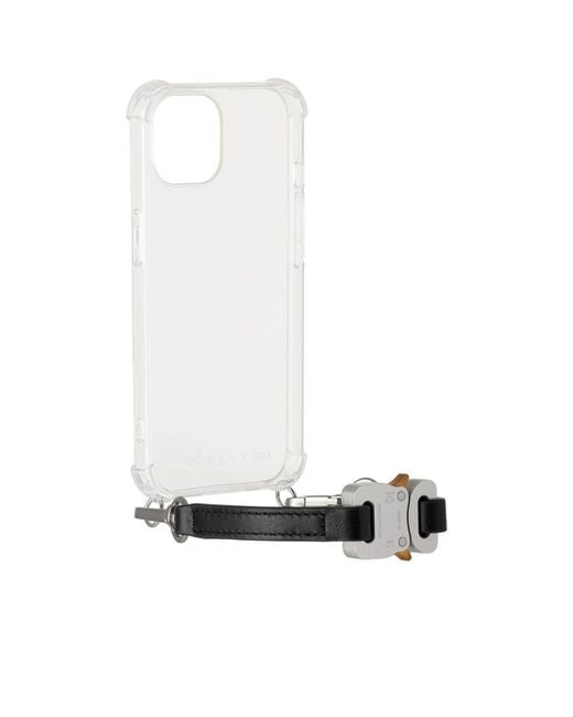 1017 ALYX 9SM White Iphone 13 Mobile Phone Case for men