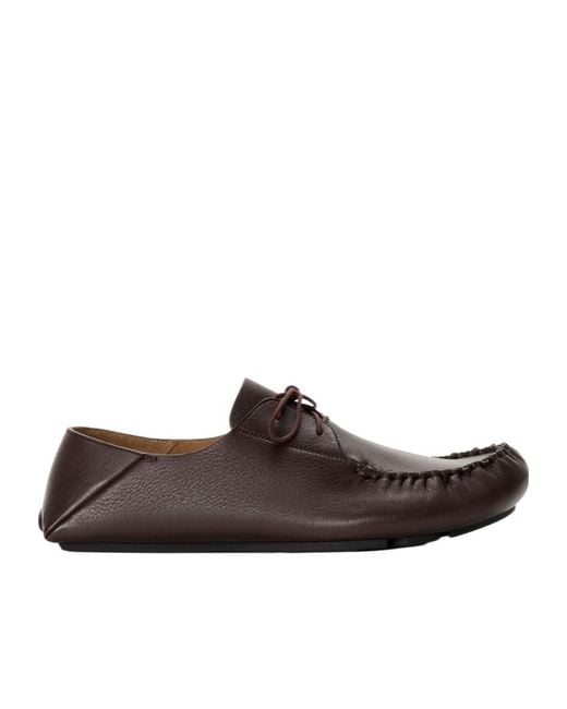 Loewe Brown Lace-Up Loafers for men