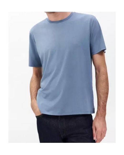 Rag & Bone Blue Tech Jersey Tee for men