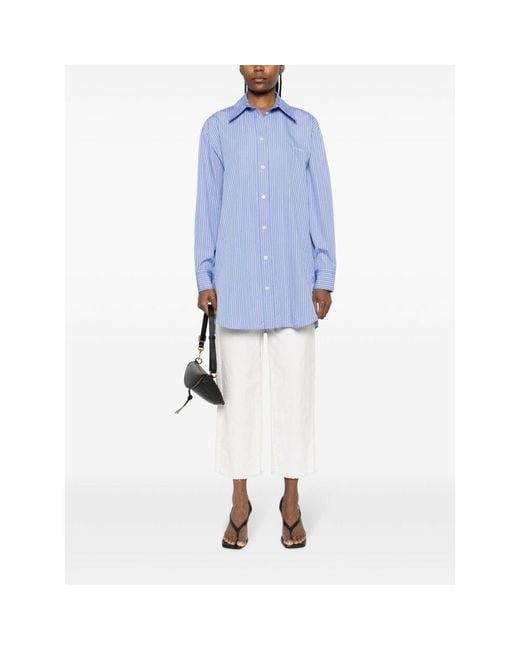 Isabel Marant Blue Cylvany Button-Up Shirt