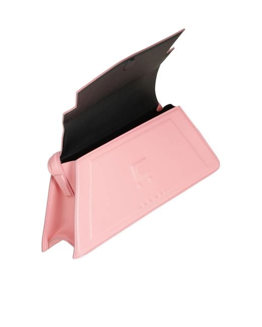 Marni Pink Medium-Sized Minimalist Crossbody Bag