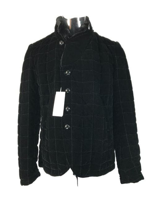 Armani Collezioni Black Emblem Cotton Suit for men