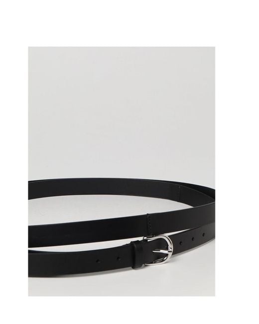Isabel Marant White Logo Belt