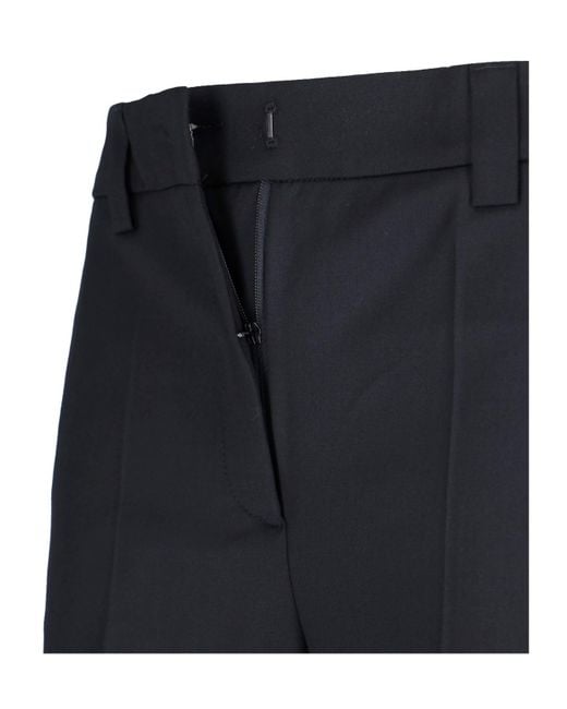 Incotex Blue Tailored Dress Pants
