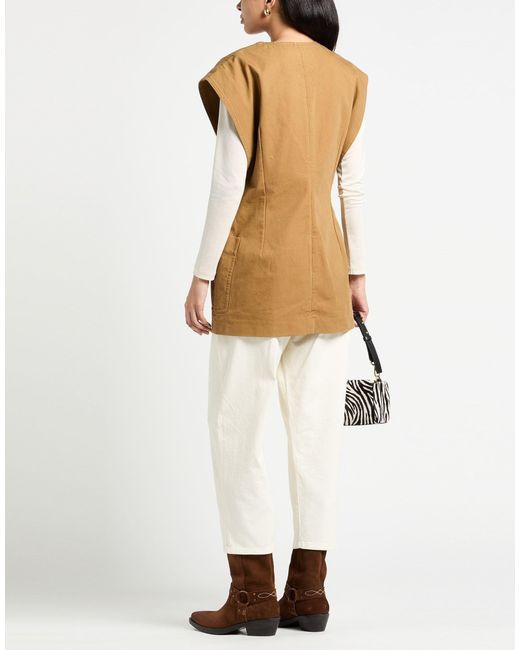 Isabel Marant Brown Plain Colour Gilet