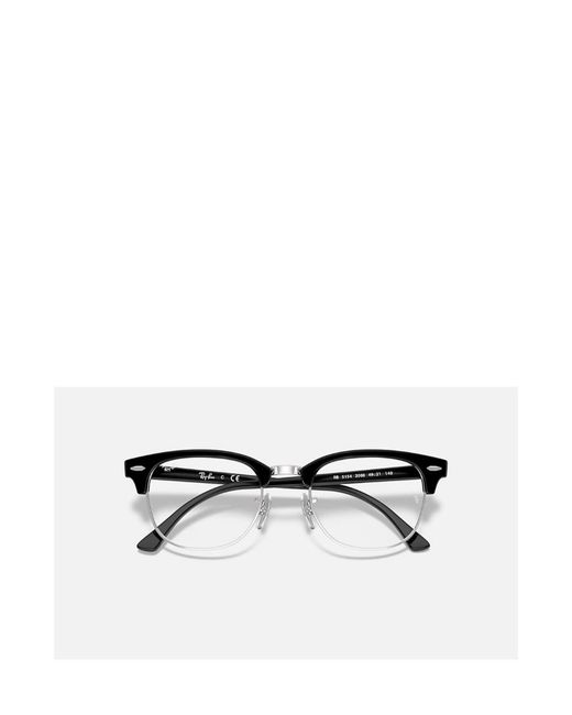 Ray-Ban White Clubmaster Style Glasses for men