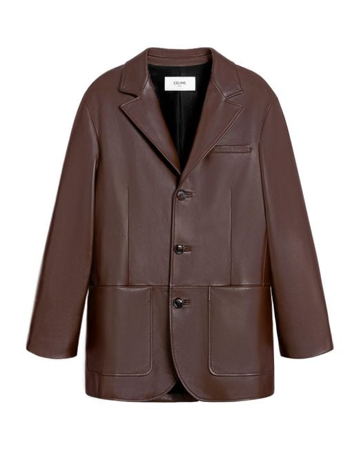 Céline Brown Tailored Jacket