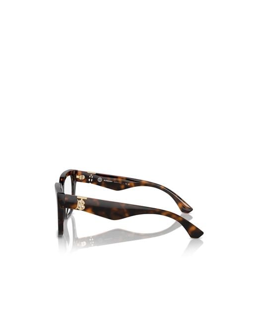 Burberry Metallic Eyewear Square Frame Glasses