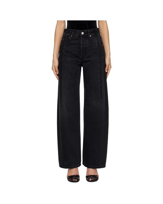 Vetements Black Non-Stretch Jeans for men