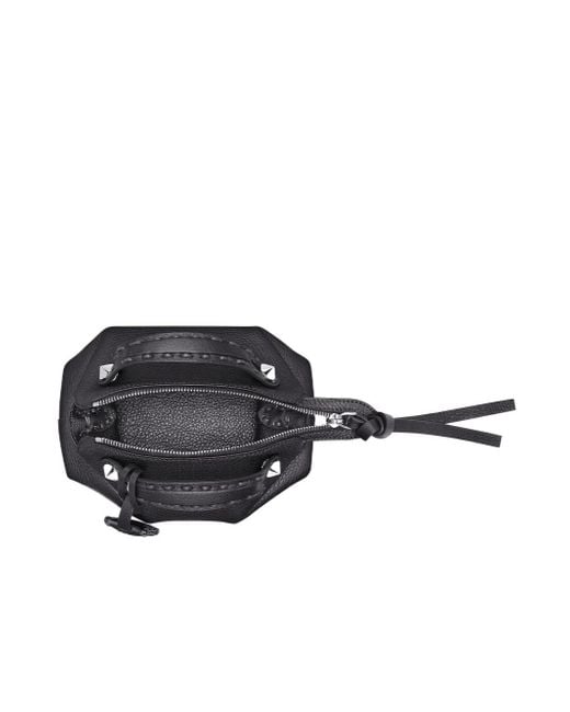 Fendi Black By The Way Soft Selleria Mini Shoulder Bag