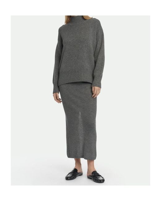 Malo Gray Turtle Neck