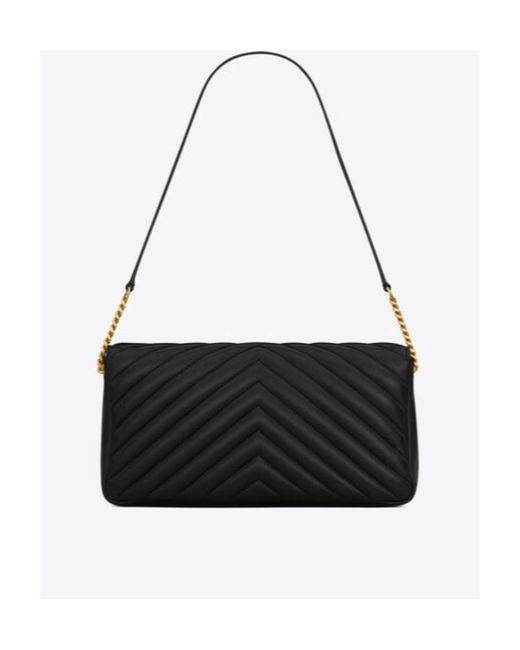 Saint Laurent Black Kate 99 Quilted Shoulder Bag