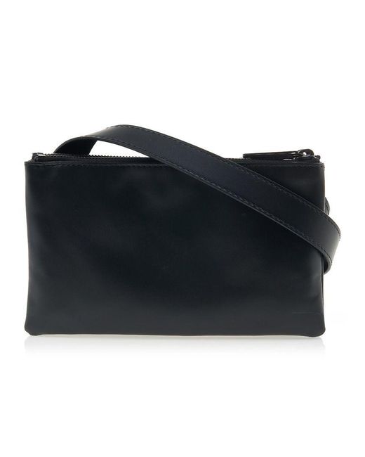 Bottega Veneta Blue Zippered Shoulder Bag for men