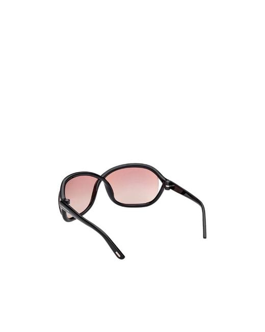 Tom Ford Pink Eyewear Butterfly Frame Sunglasses