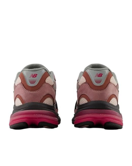 New Balance Brown 2010 Lace-Up Sneakers for men