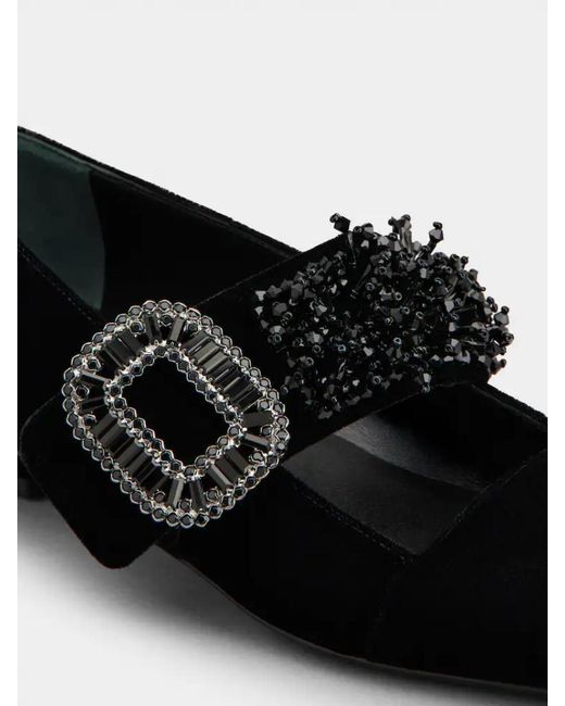 Roger Vivier Black Belle Vivier Mary Janes