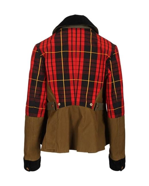 McQueen Multicolor Tartan Ripstop Jacket