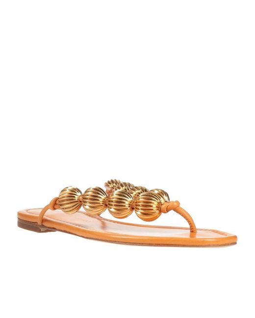 Tory Burch Brown Simple Flip-Flops