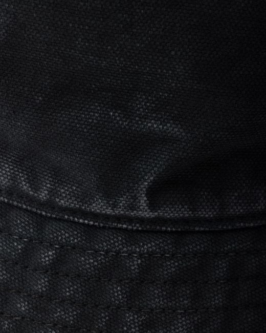 Prada Black Logo Detailed Bucket Hat for men