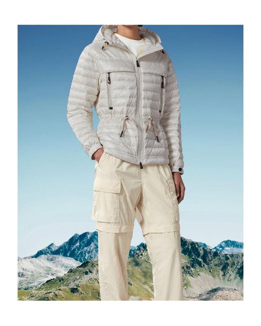 Moncler Gray Grenoble Padded Jacket