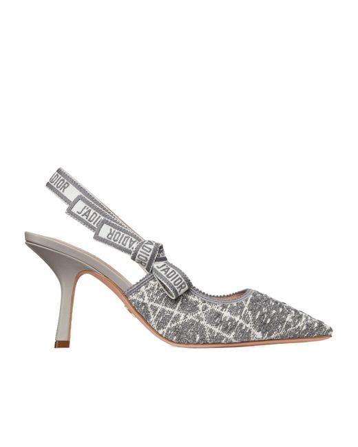 Dior Metallic J'A Slingback Pump